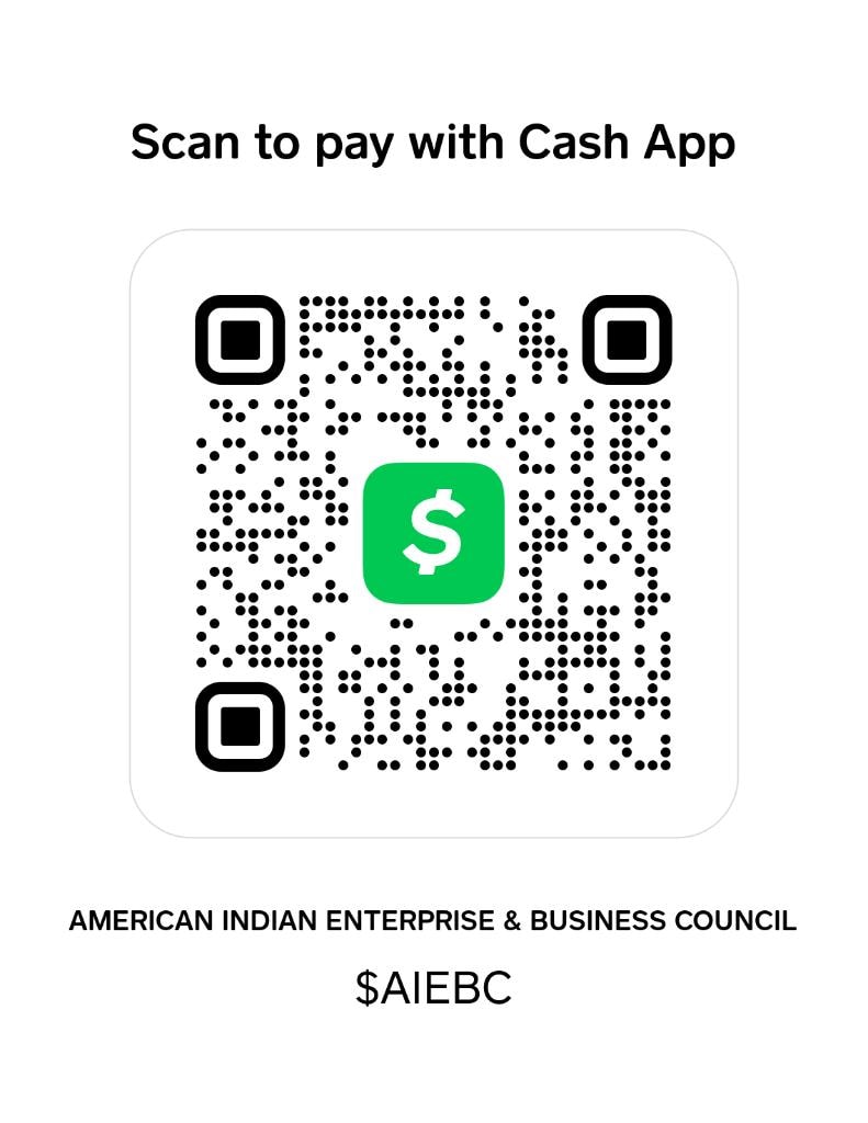 Scan to donate via Cash App $AIEBC