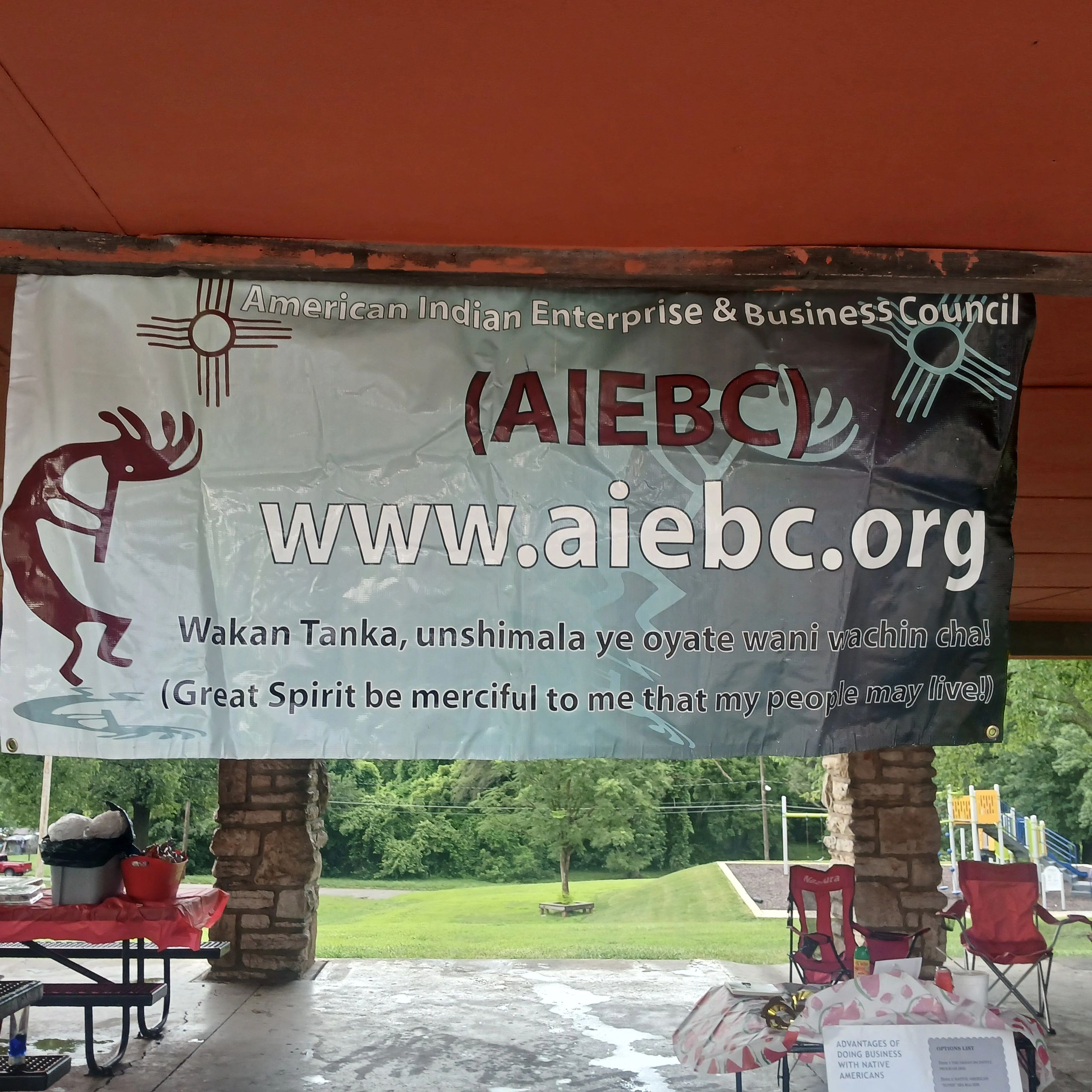 AIEBC banner: American Indian Enterprise & Business Council